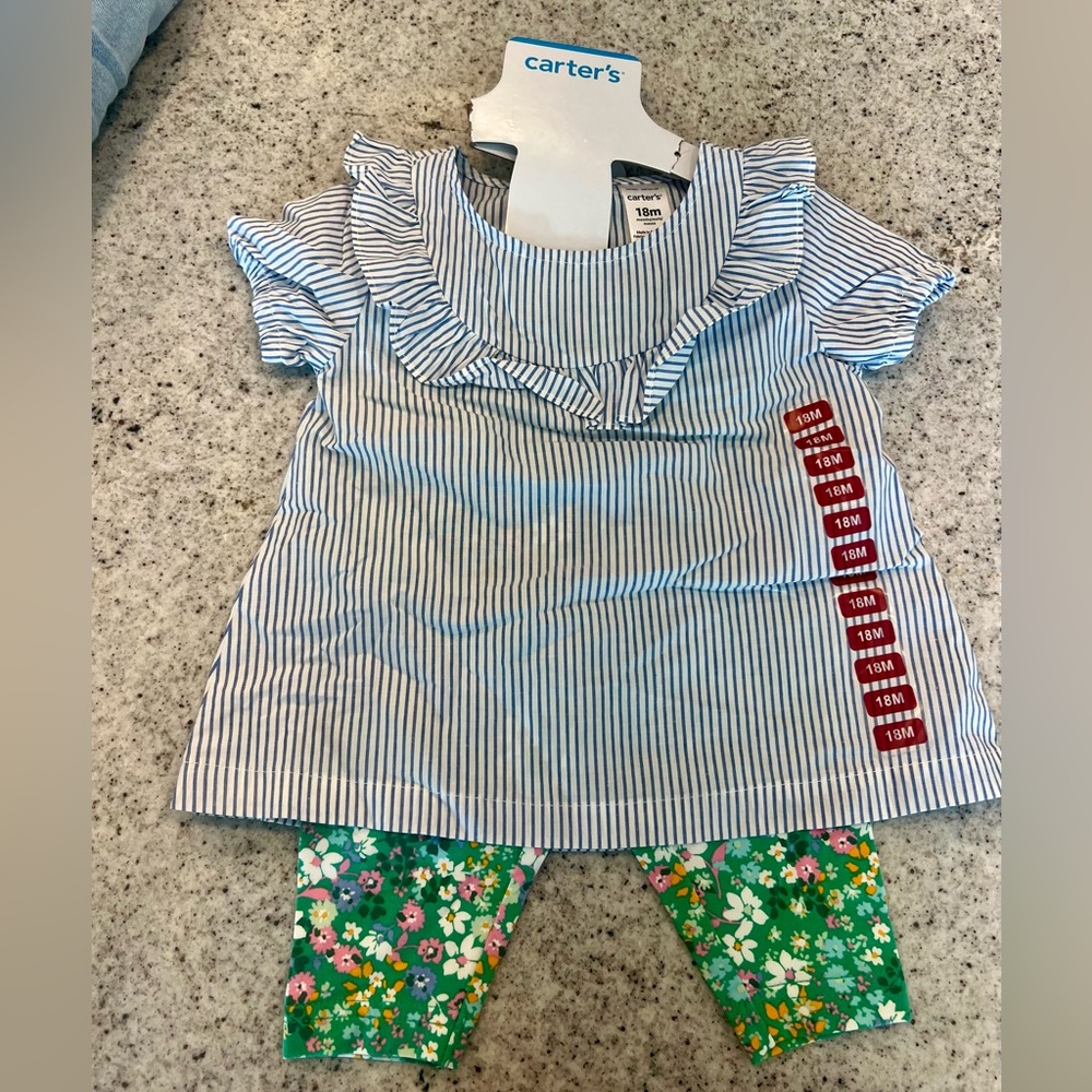 NWT! Toddler girl outfit set 18 months